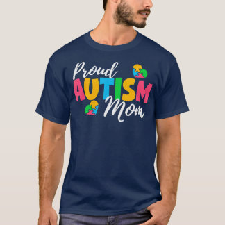 Autistic Awareness Month Womens Proud Autism Mum A T-Shirt