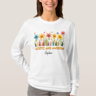 AUTISTIC & AWESOME Autism Awareness T-Shirt