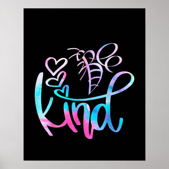 Autistic | Be Kind Autism Awareness Poster (Front)