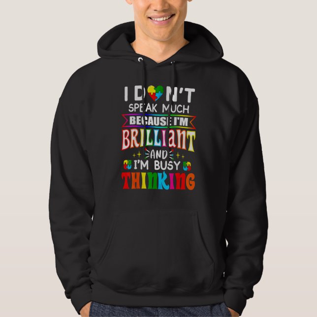 Autistic Boys Girls Hoodie (Front)