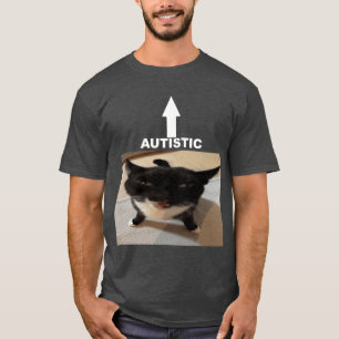 Autistic Cat friends T-Shirt