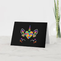 Autistic | Cute Unicorn Autism Awareness Puzzle