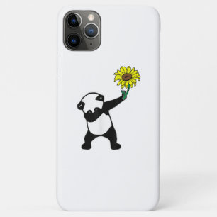 Autistic   Dabbing Panda Bear Sunflower Case-Mate iPhone Case