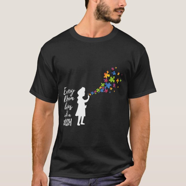 Autistic Girl Autistic Gift new T-Shirt (Front)