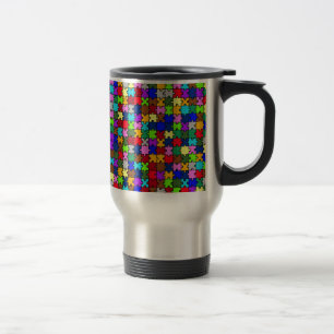 Autistic Jigsaw Travel Mug
