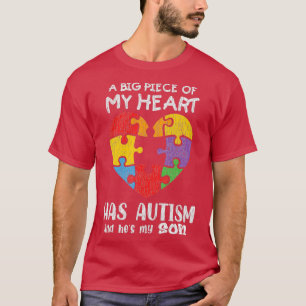 Autistic Kids Autism Awareness Dad Mum Parent Gift T-Shirt