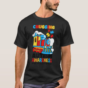 Autistic Kids  Chugging Along For Autism T-Shirt