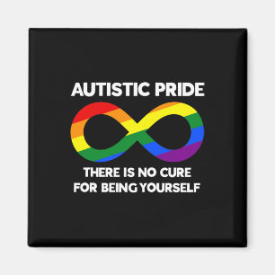 Autistic Pride - Autism Awareness - Rainbow Infini Magnet