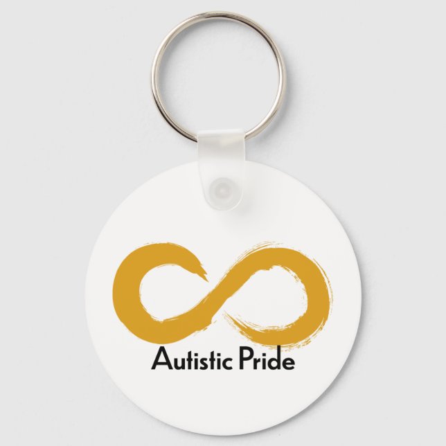 Autistic Pride Keychain (Front)