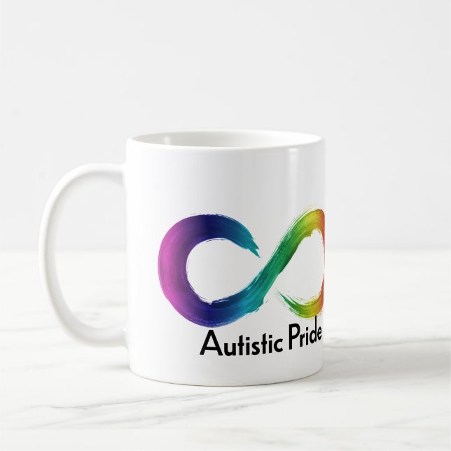 Autistic Pride Neurodiversity Mug (Left)