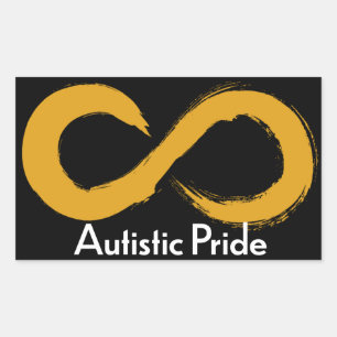 Autistic Pride Rectangular Sticker