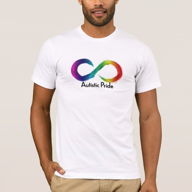 Autistic Pride T-Shirt (Front)