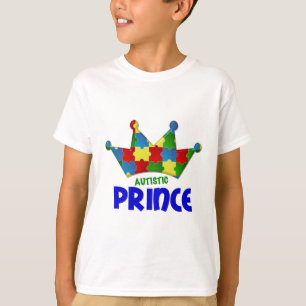 Autistic Prince 1 AUTISM T-Shirt