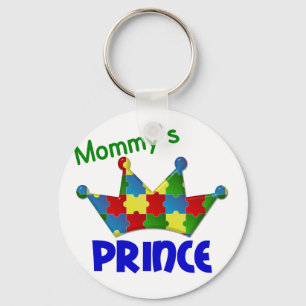 Autistic Prince 3 AUTISM Key Ring