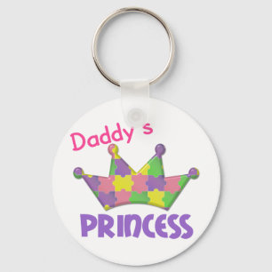 Autistic Princess 3 AUTISM Key Ring