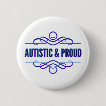 Autistic & Proud Purple Swirls