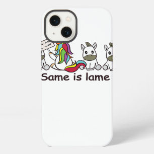 Autistic Same Is Lame I Do What I Want Unicorn iPhone 13 Case