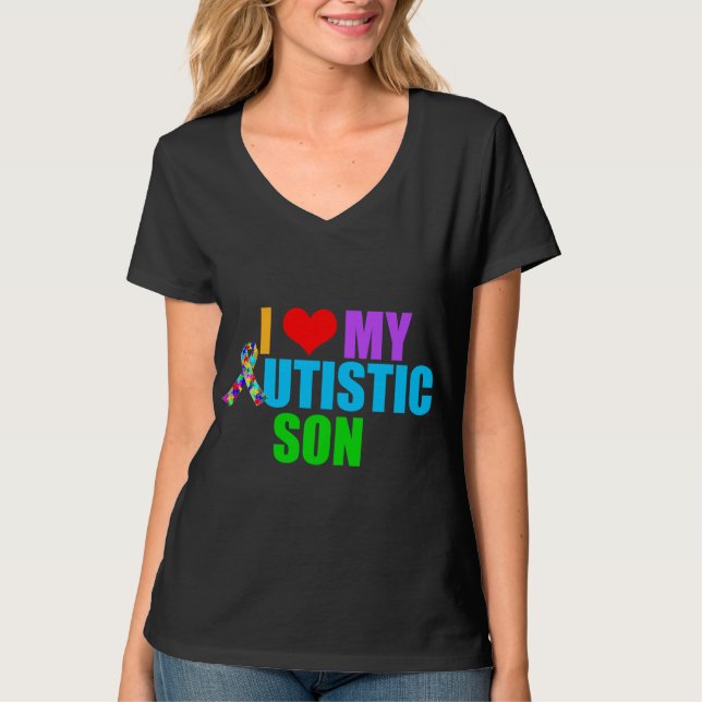 Autistic Son T-Shirt (Front)