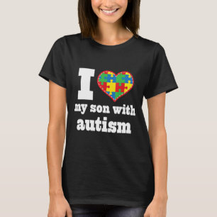 Autistic Spectrum Awareness Son Gifts T-Shirt