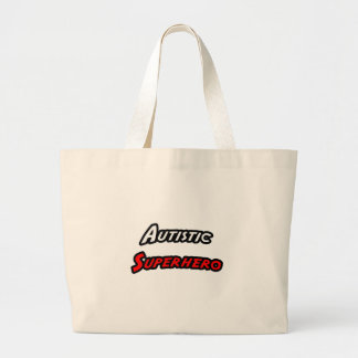 Autistic Superhero Large Tote Bag