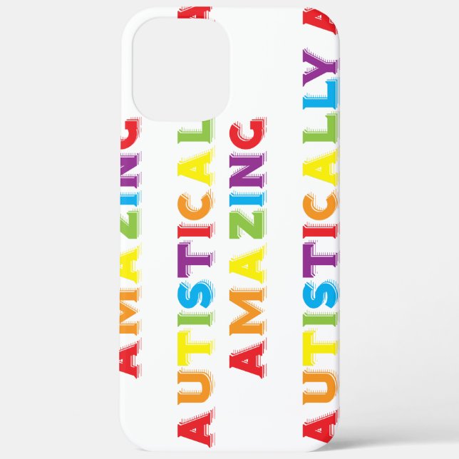 Autistically Amazing Case-Mate iPhone Case (Back)