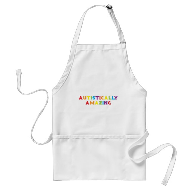 Autistically Amazing Standard Apron (Front)