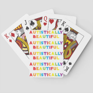 Autistically Beautiful Playing Cards