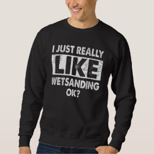 Auto Body Car Painting Just Really Like Wetsanding Sweatshirt