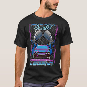 Auto Body Painter Legend Auto Body Technician T-Shirt
