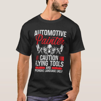 Auto Body Painting Autobody Technician Car Detaile T-Shirt