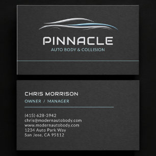 Auto Body Professional Business Card