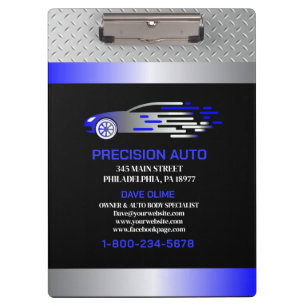 Auto Body Work Custom Car Paint Detailing Collison Clipboard