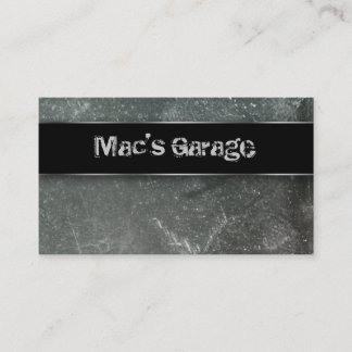 Auto Business Card Construction Contractor Metal 2