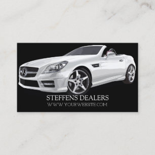 Auto Car Dealer Body Shop Business Card