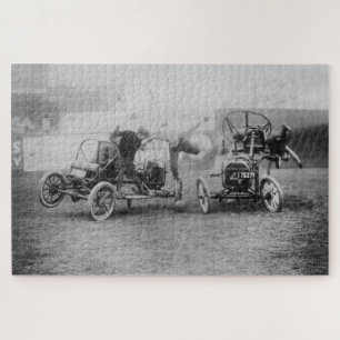 Auto Car Polo, Extreme Motorsports Coney Island Ji Jigsaw Puzzle