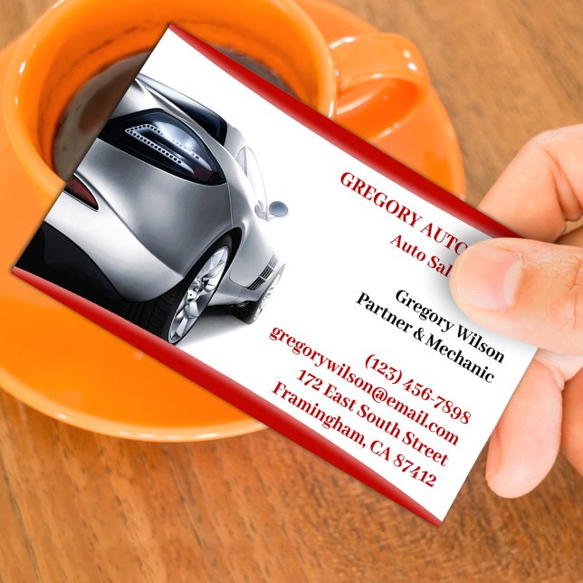 Auto Cars Business Card (Creator Uploaded)