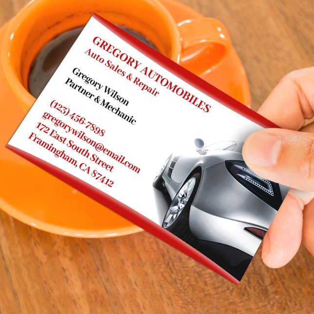 Auto Cars Business Card (Creator Uploaded)