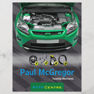 Auto Centre - TuneUp Mechanic Flyer