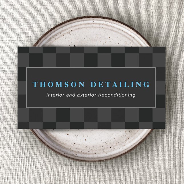 Auto Detailer and Auto Body Repair  Business Card (Creator Uploaded)