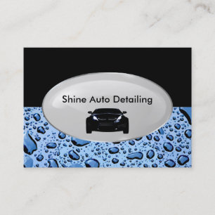 Auto Detailing Business Business Card