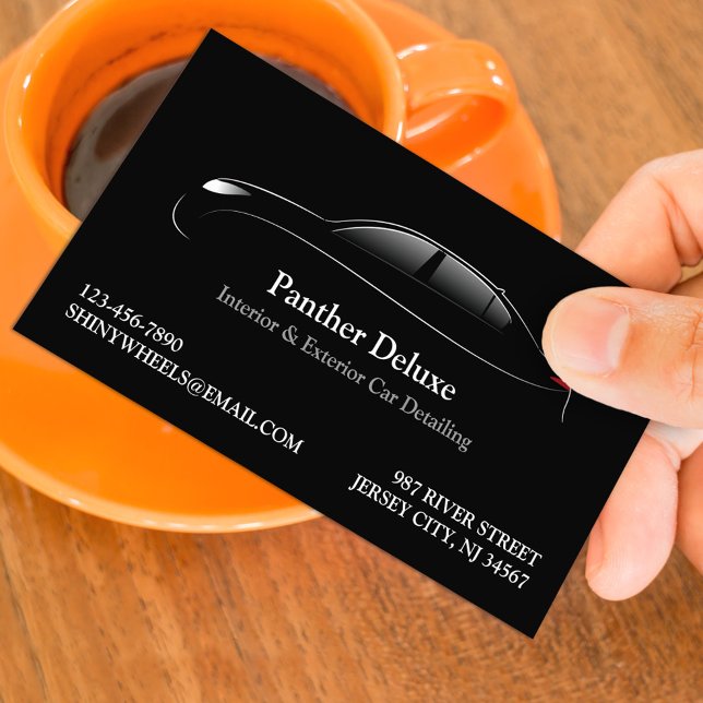 Auto Detailing Business Card (Creator Uploaded)