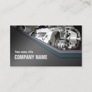 Auto detailing car repair business card