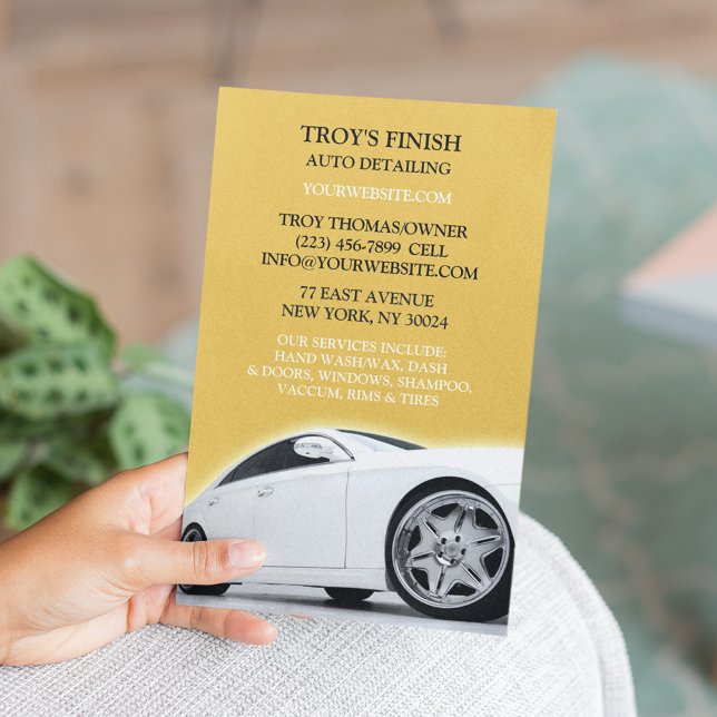 Auto Detailing Car Wash Flyer Template (Creator Uploaded)