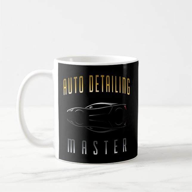 Auto Detailing Master Coffee Mug (Left)
