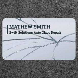 Auto Glass Repair Business Card