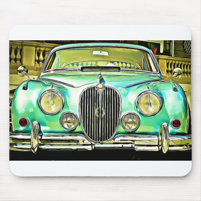 auto-jaguar-xk-automotive-oldtimer-163750-2-q mouse pad (Front)