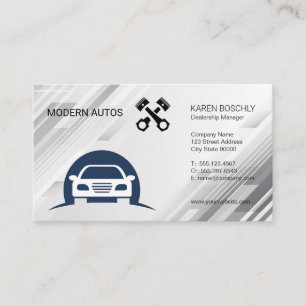 Auto Logo Auto Maintenance Car Repair Services Business Card