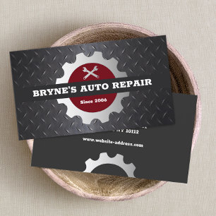Auto Mechanic  Business Card