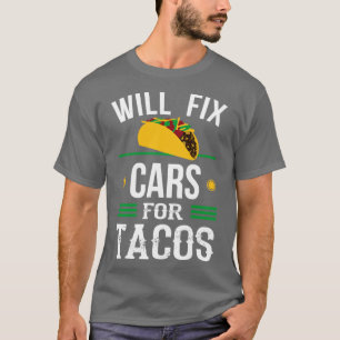 Auto Mechanic Funny Garage Fix Cars Heavy Vehicle  T-Shirt