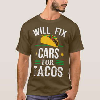 Auto Mechanic Funny Garage Fix Cars Heavy Vehicle  T-Shirt
